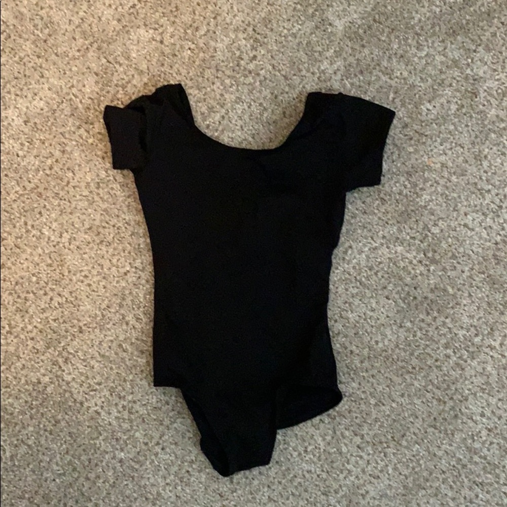 Capezio Girls Short Sleeve Leotard